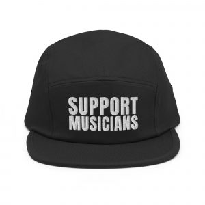 Support Musicians Five Panel Cap